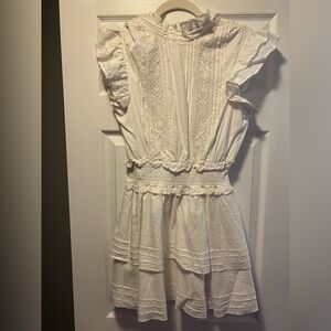 Cleobella White Linen Dress